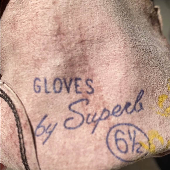 Vintage Gloves By Superb 6.5 - Picture 4 of 7